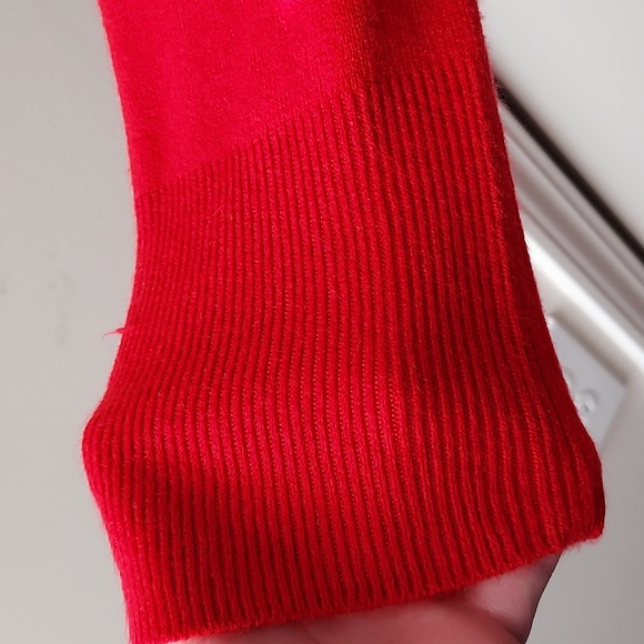 jms long sleeve red sweater 4x(26w-28w) - Picture 3 of 10